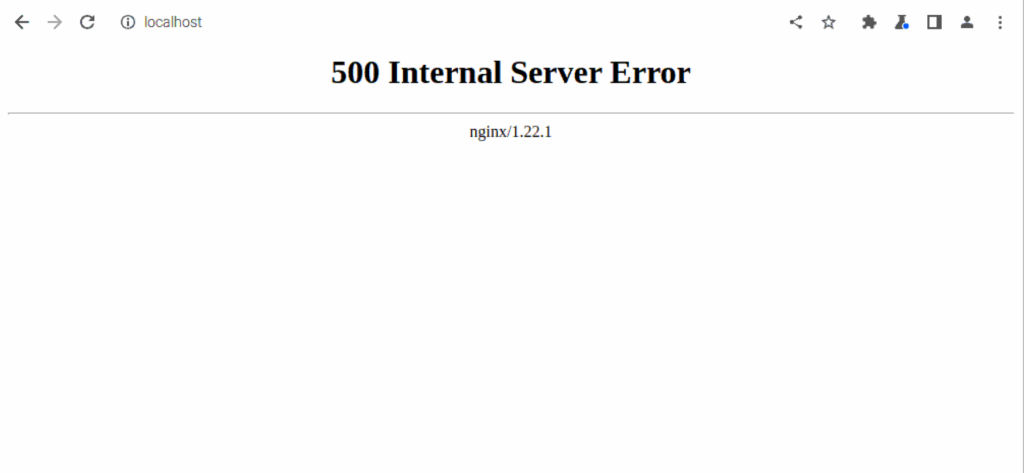 nginx error 500 Internal server error ofr BookwormOS on Raspberry-Pi ...